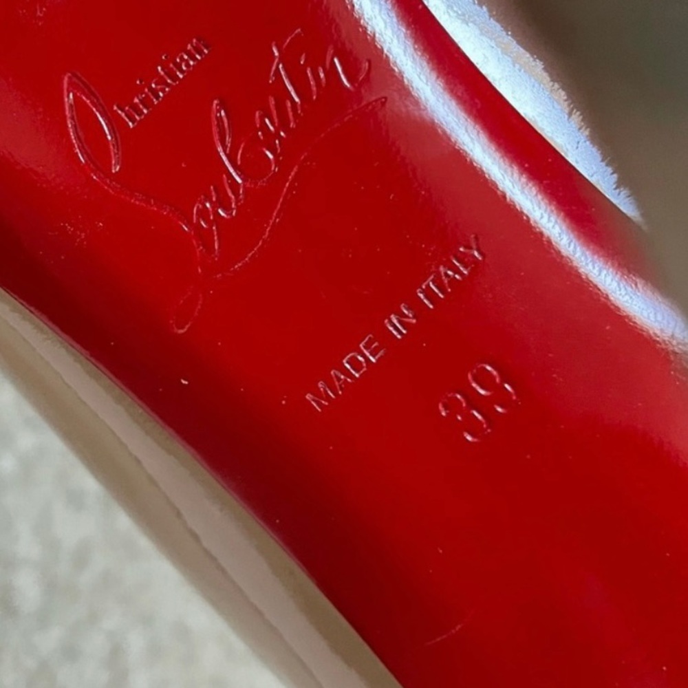 Nude/Tan Christian Louboutin Simple Heels 39 - 8.5 - Picture 13 of 13